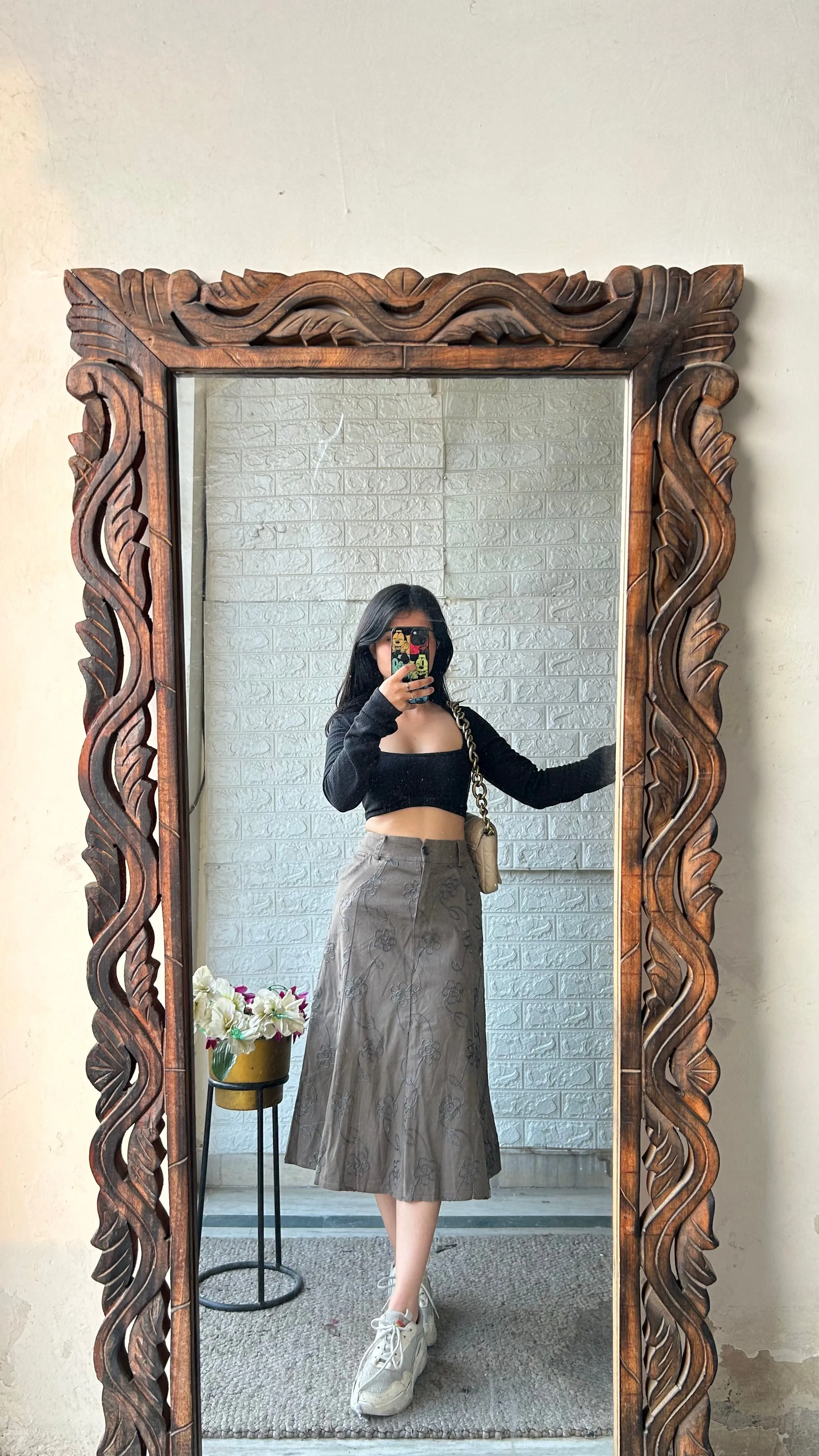 151) Korean skirt 32 waist/l:26