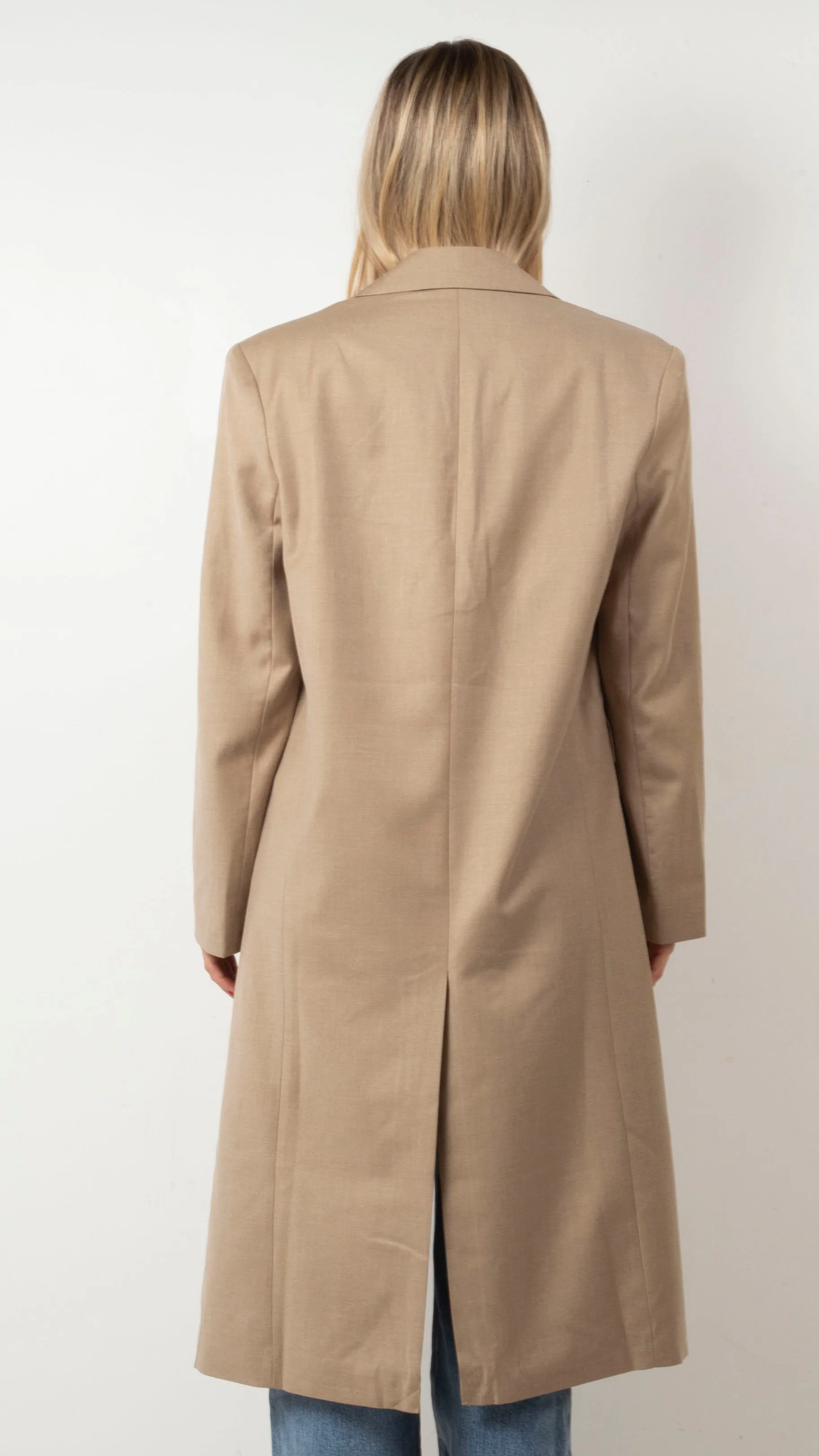 Brylee Coat - Taupe