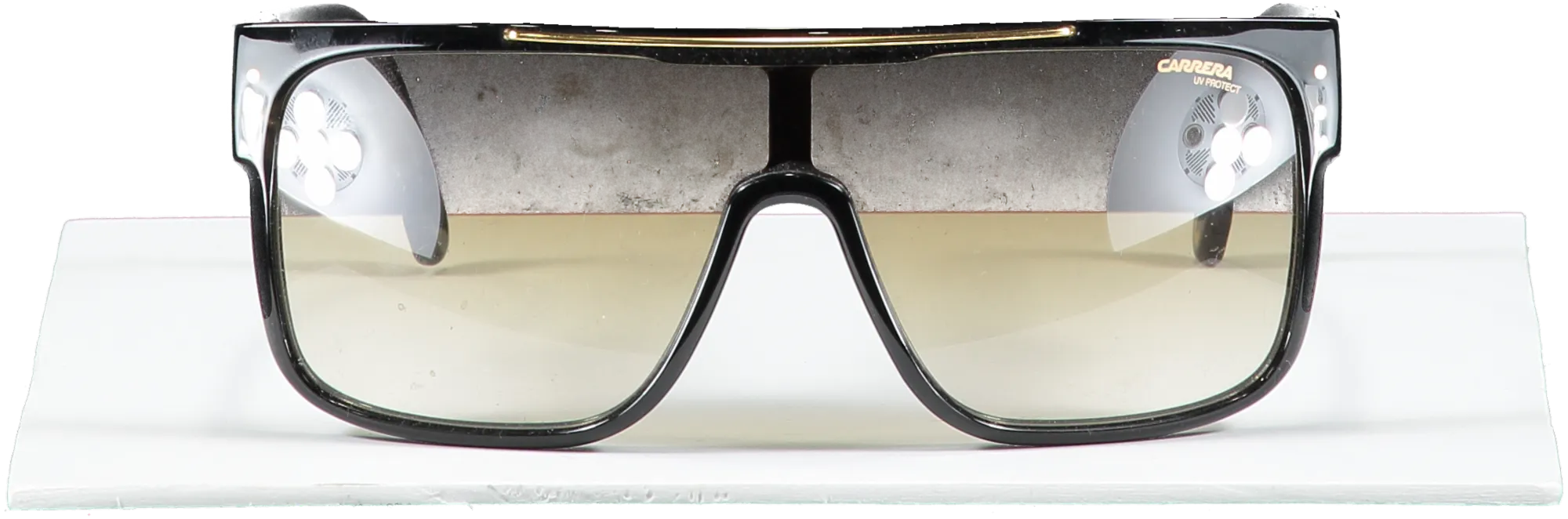 Carrera Black Ca Flagtop Ll Sunglasses in case