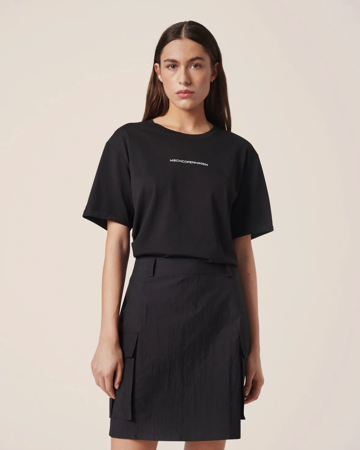 Moss MSCHTerina Organic Small Logo T-shirt