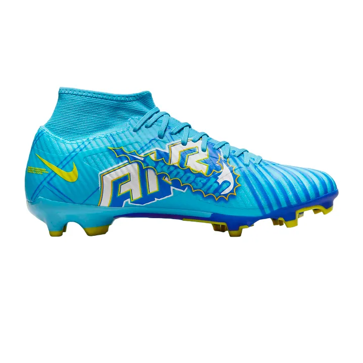 Nike men's football boot Zoom Superfly 9 Acad KM FG/MG DO9345-400 baltic blue-white