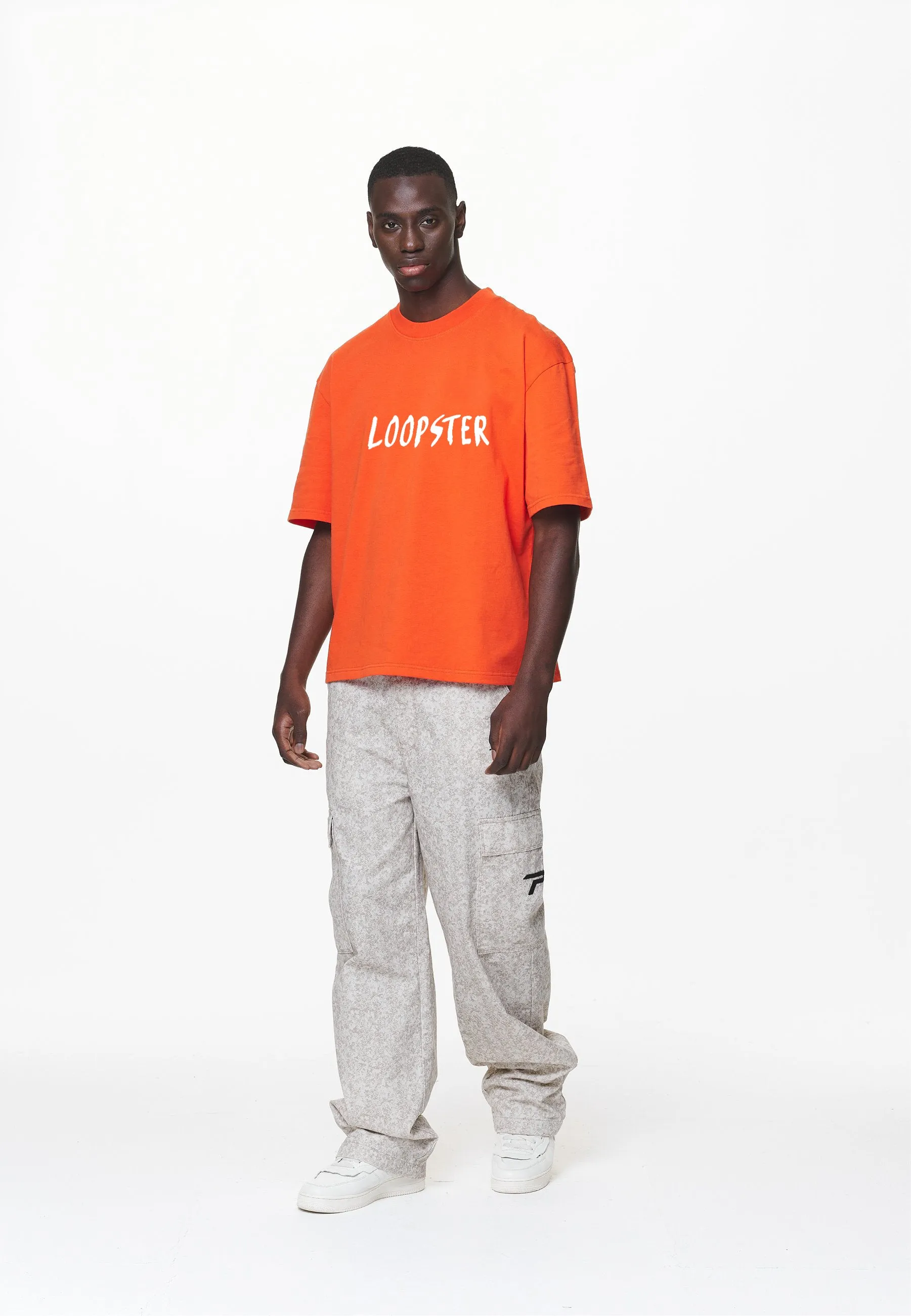 Orange Need Some Space Unisex Relaxed Fit T-Shirt