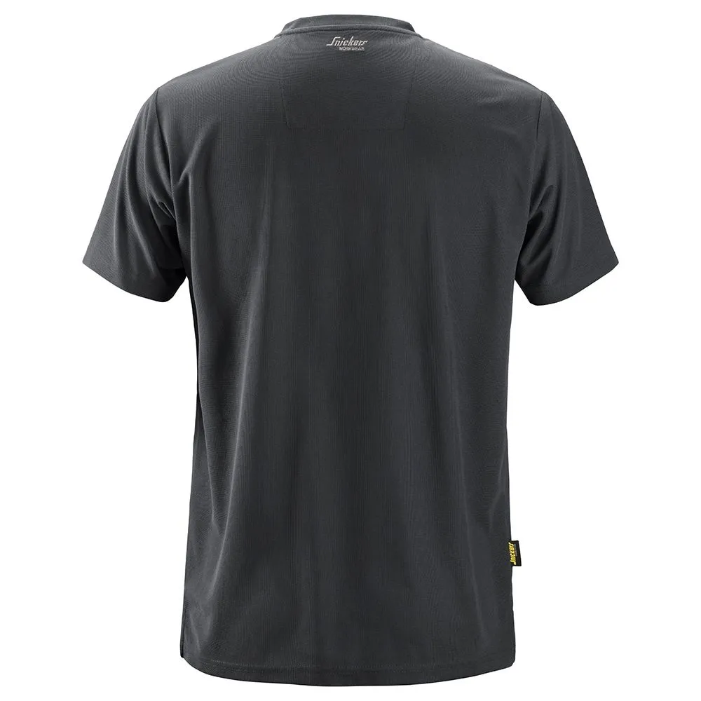 Snickers&#x20;2524&#x20;AllroundWork,&#x20;37.5&#xAE;&#x20;Technology&#x20;s&#x2F;s&#x20;T-shirt&#x20;-&#x20;Steel&#x20;Grey