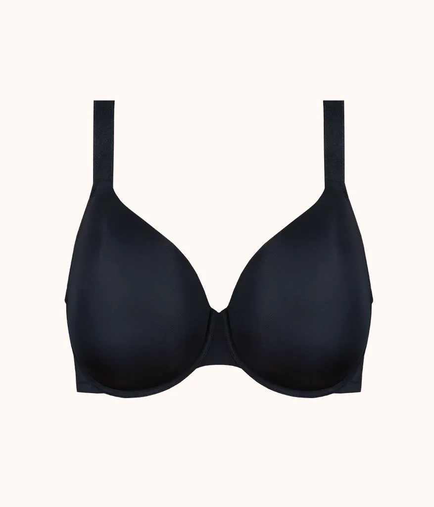 The Full Support T-Shirt Bra: Jet Black