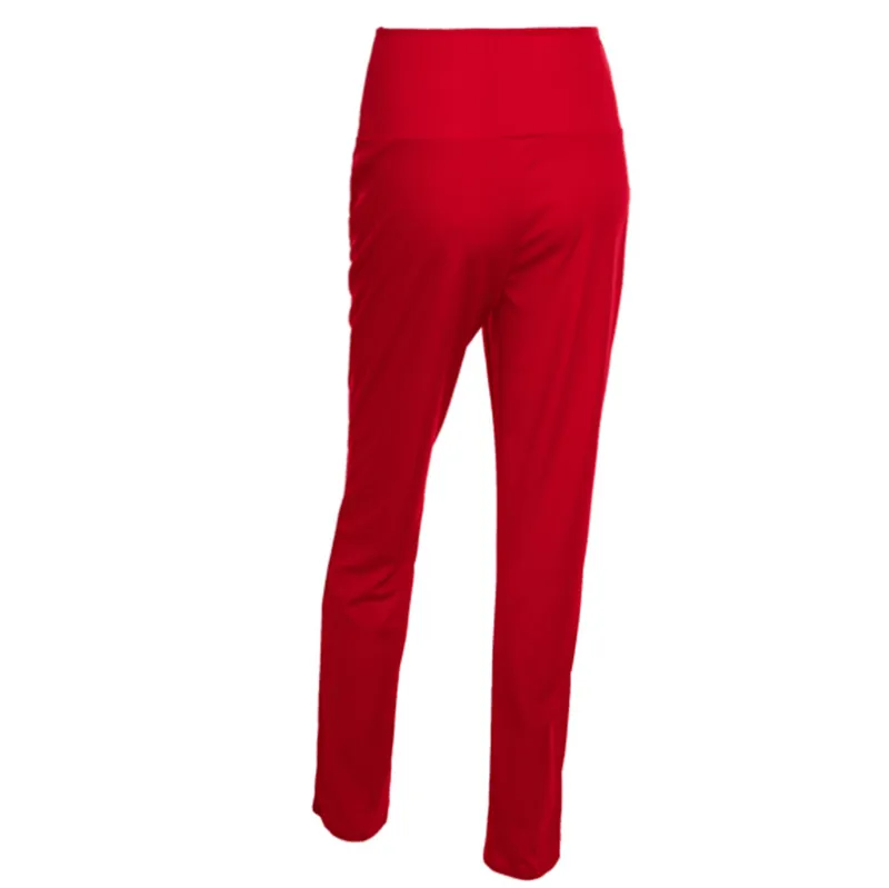 Wide Leg High Waist Suit Straight Pants